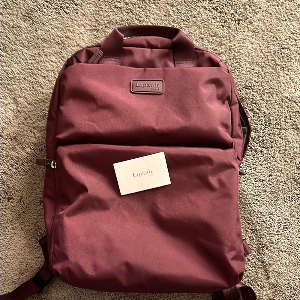 Burgundy Backpack